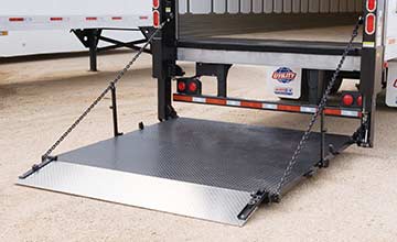 Dry van trailer with liftgate new arrivals
