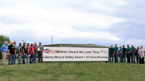 The State of Arkansas Recognizes Utility’s Paragould, Arkansas manufacturing plant with Two Million Hour Safety Award